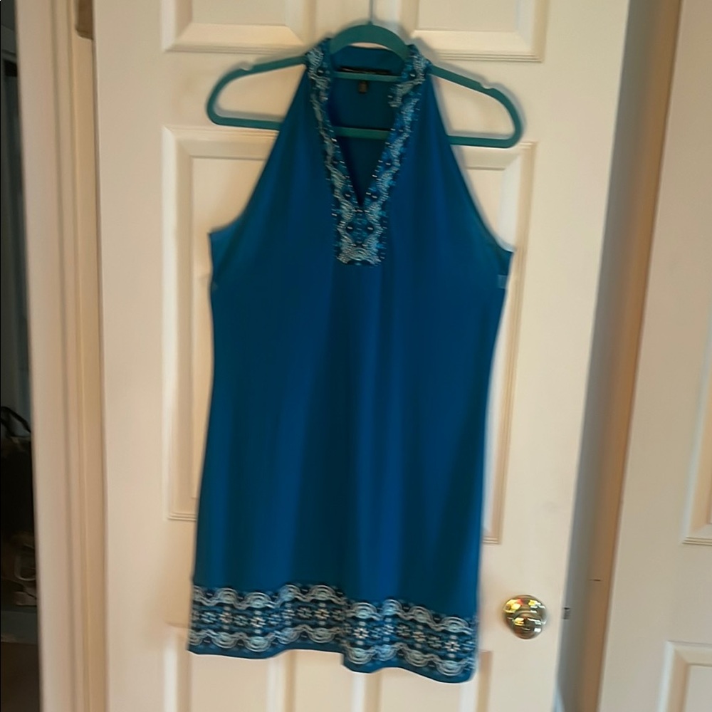 White House Black Market Teal dress